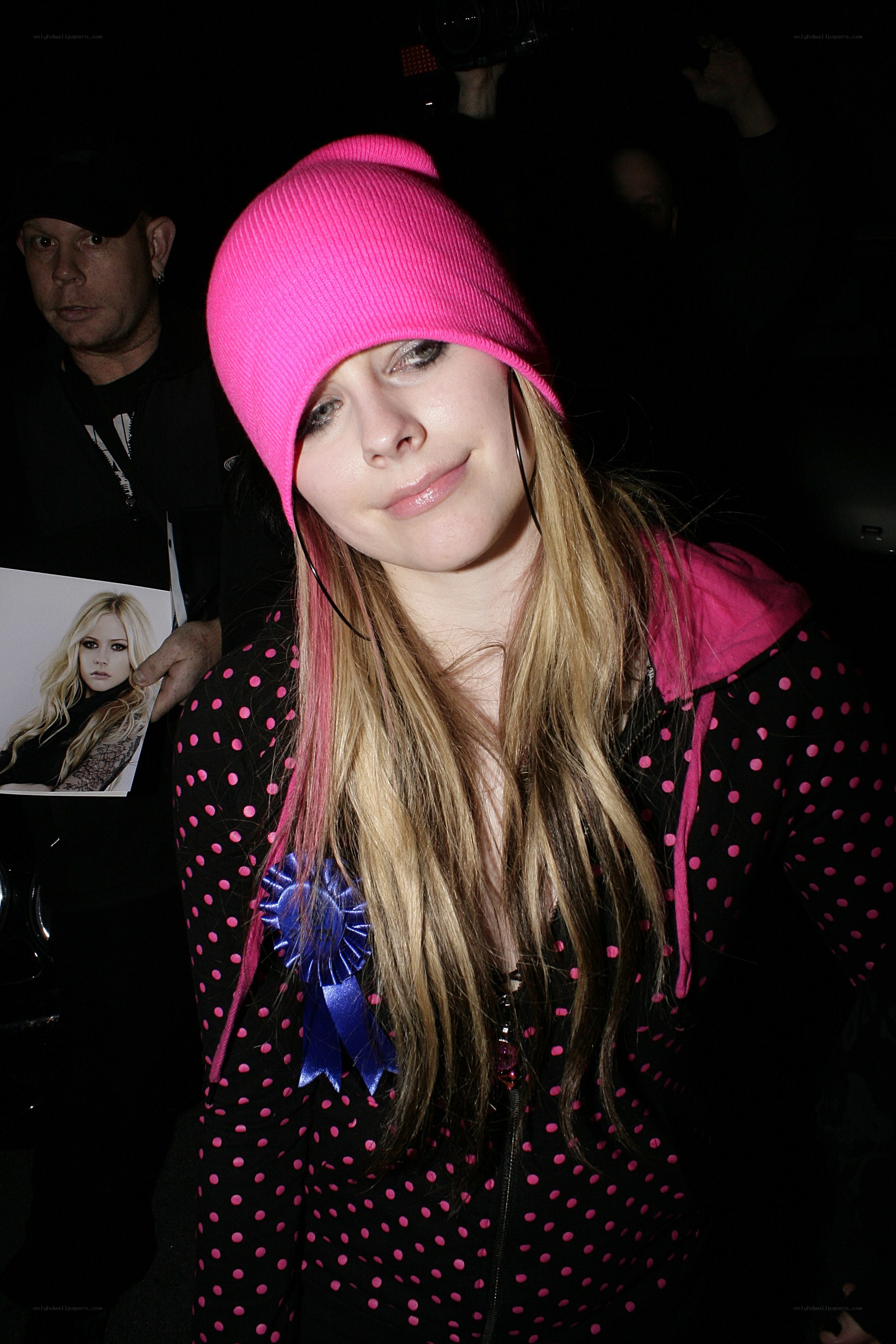 Avril Lavigne at event