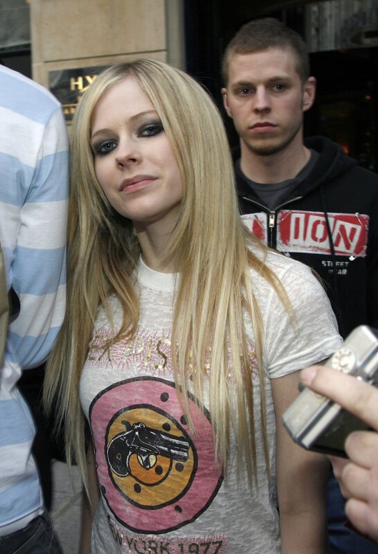 Avril Lavigne at public event