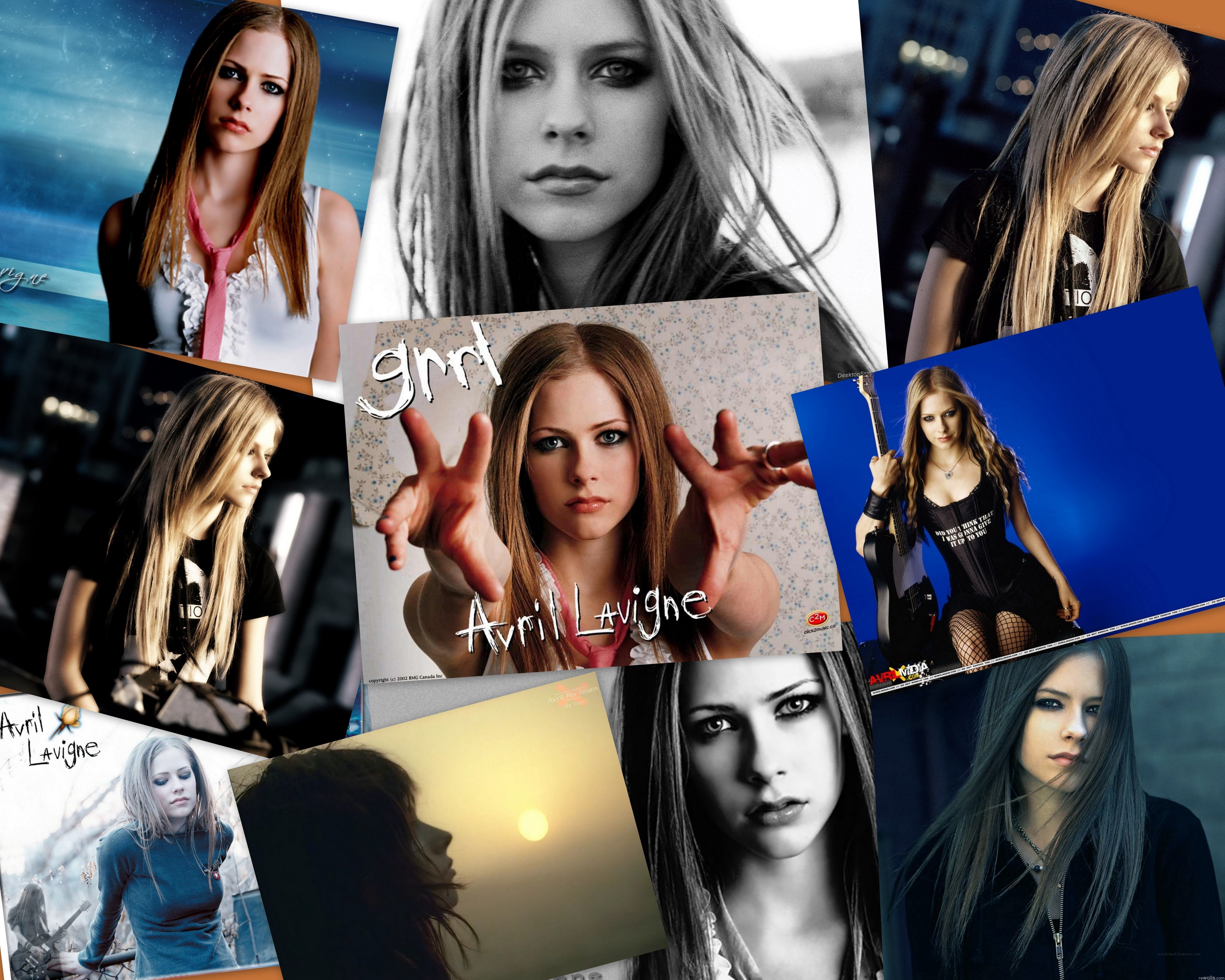 Avril Lavigne collage