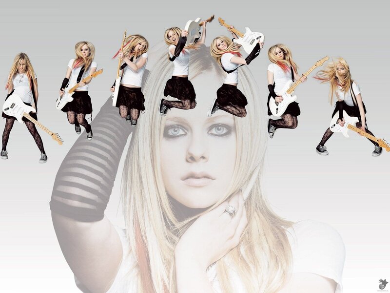 Avril Lavigne collage
