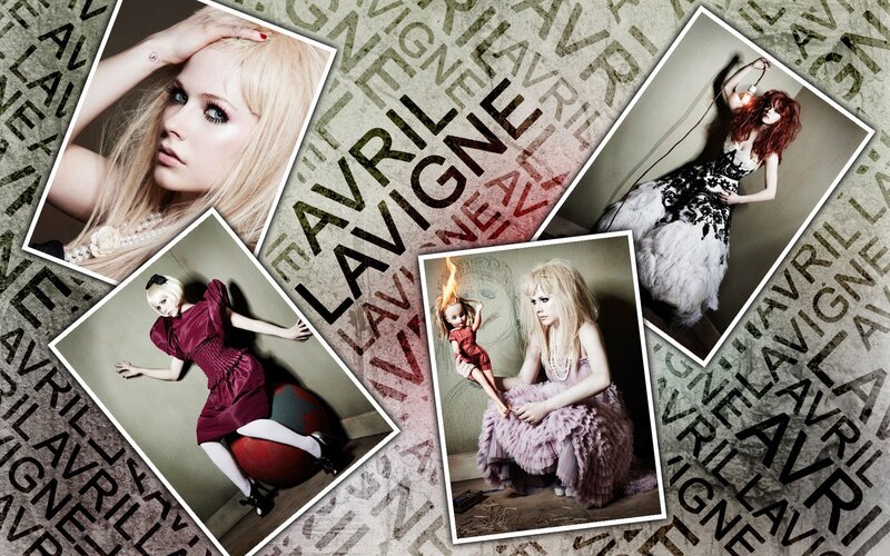Avril Lavigne photo collage