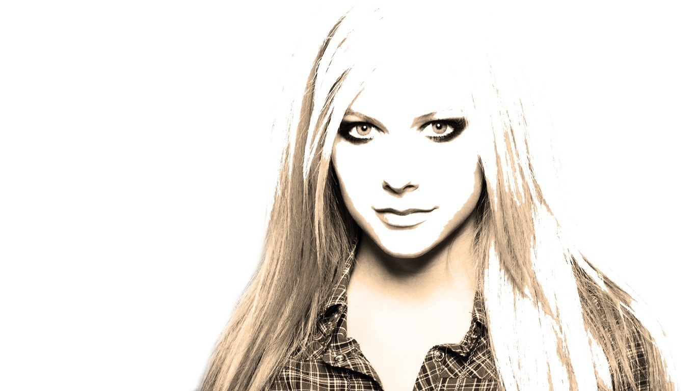 Avril Lavigne portrait