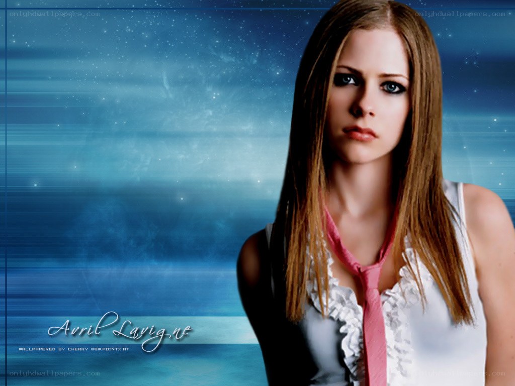 Avril Lavigne portrait