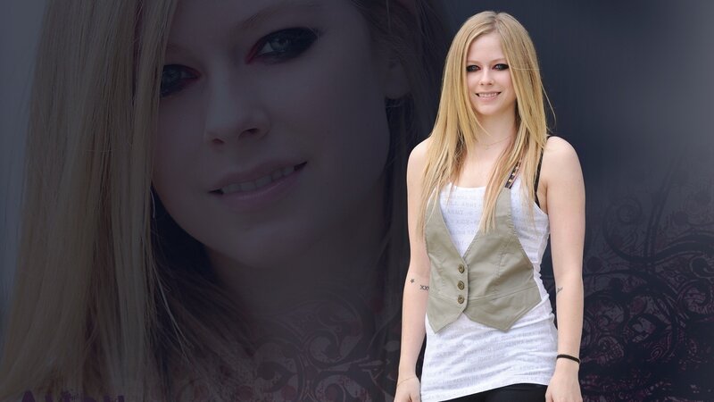 Avril Lavigne portrait