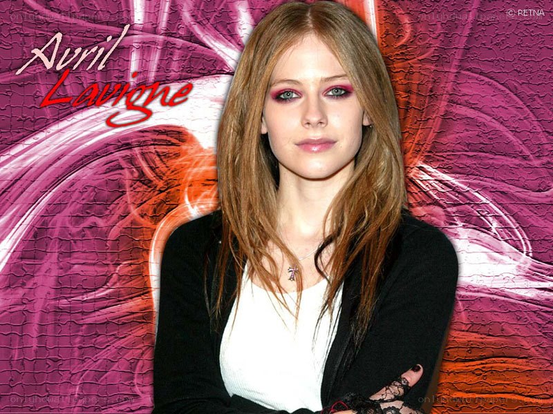 Avril Lavigne portrait