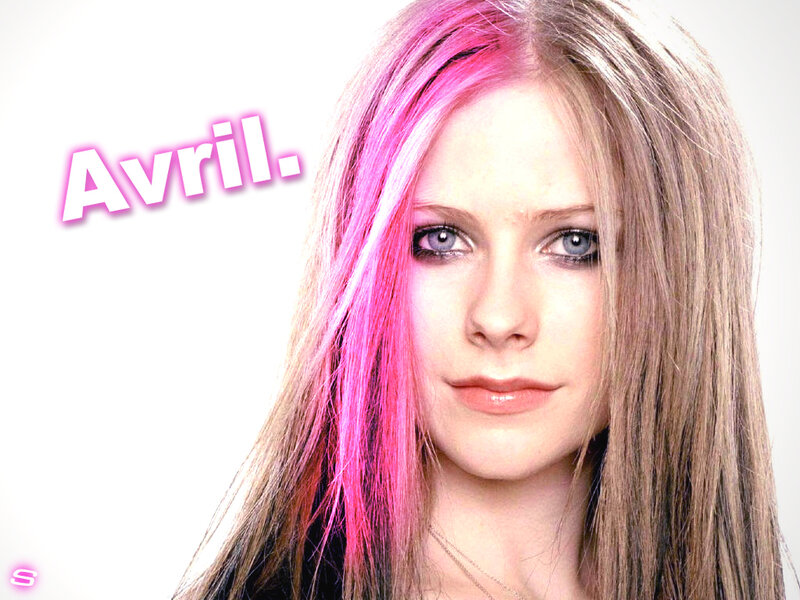 Avril Lavigne portrait