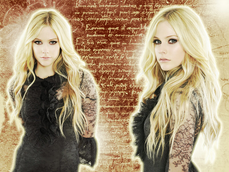 Avril Lavigne portrait