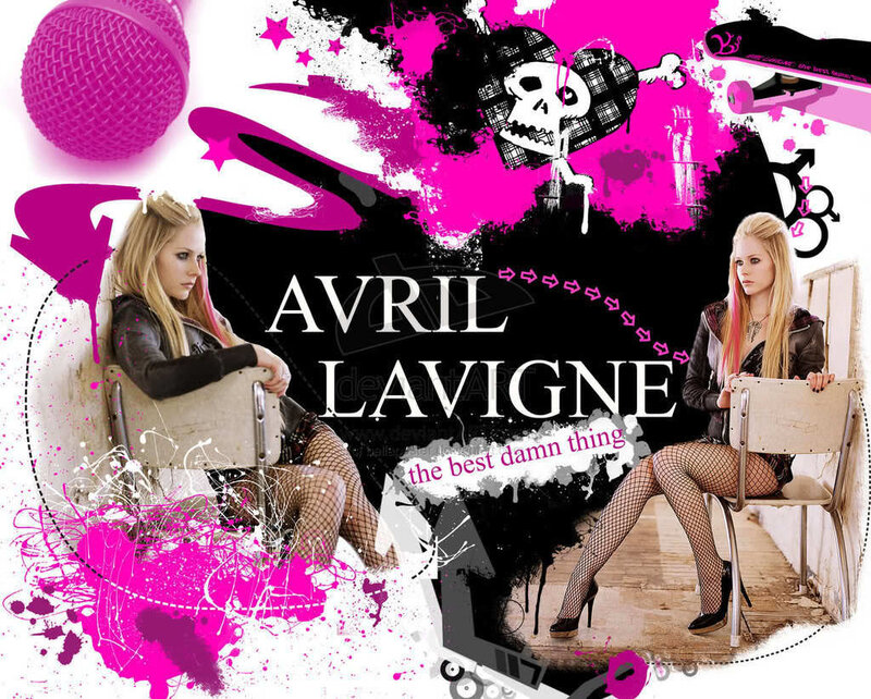 Avril Lavigne promotional art