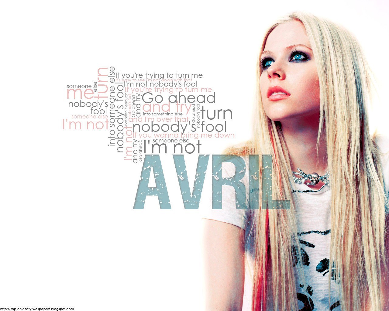 Avril Lavigne with lyrics