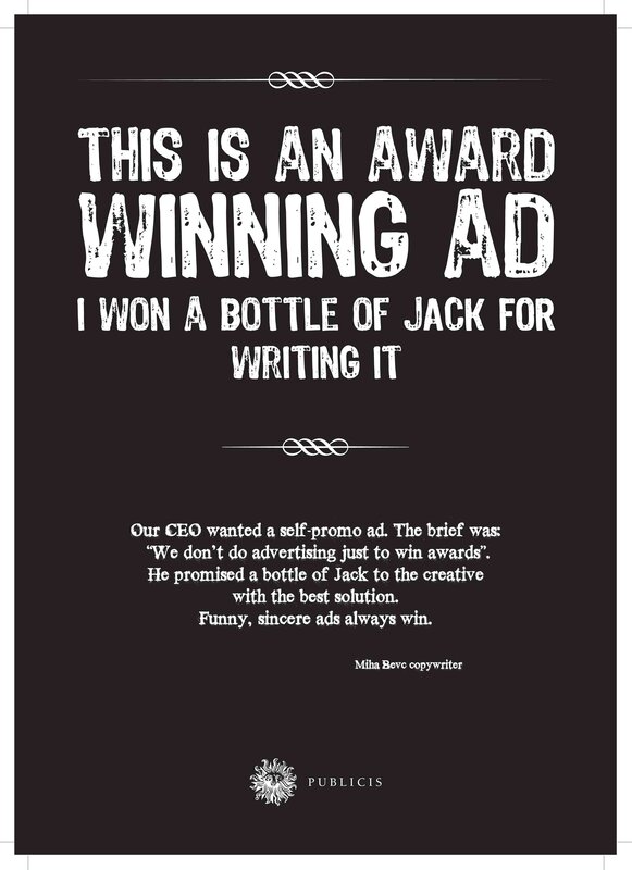award-winning ad announcement