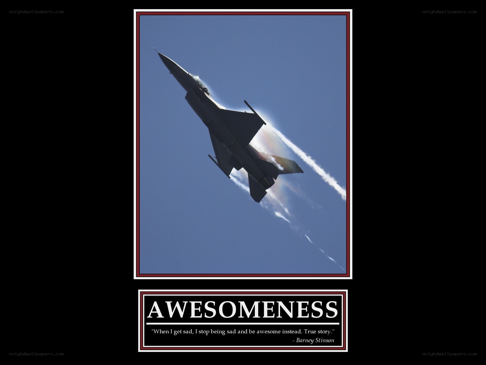 Awesome fighter jet poster