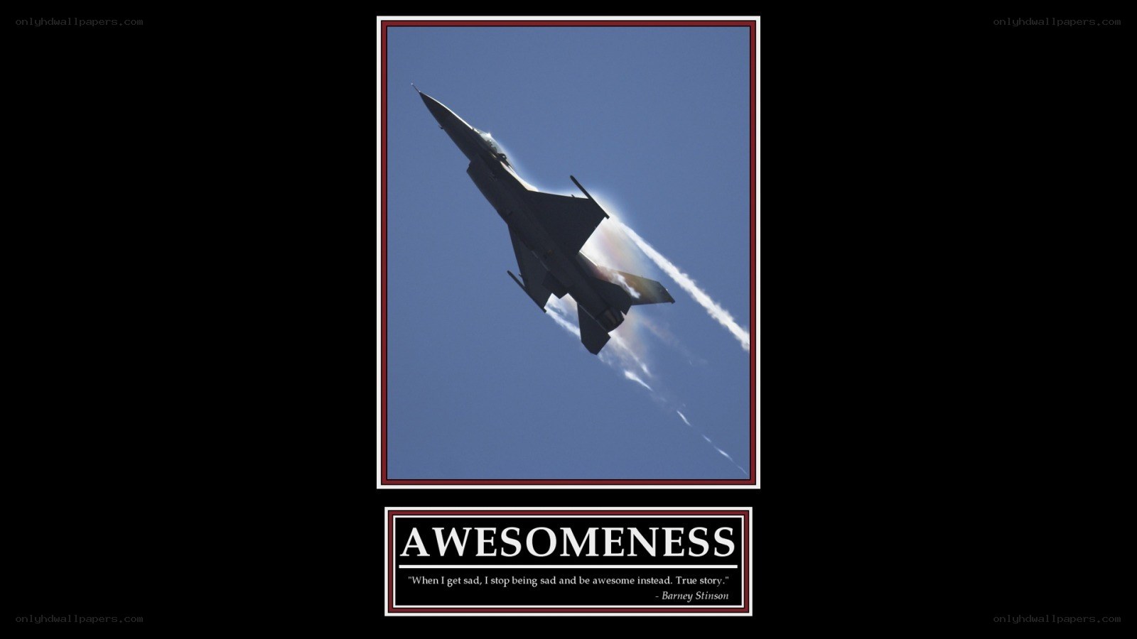 Awesome fighter jet poster