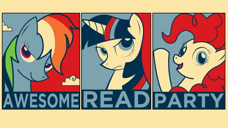 Awesome Read Party poster
