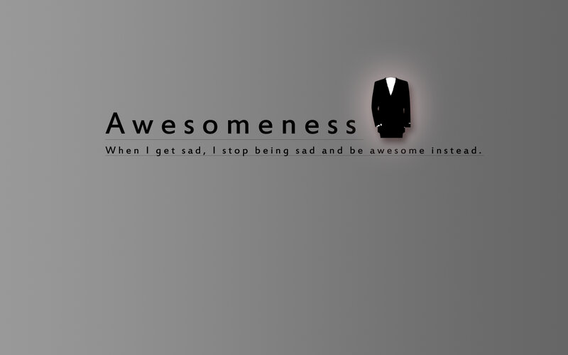 Awesomeness quote image