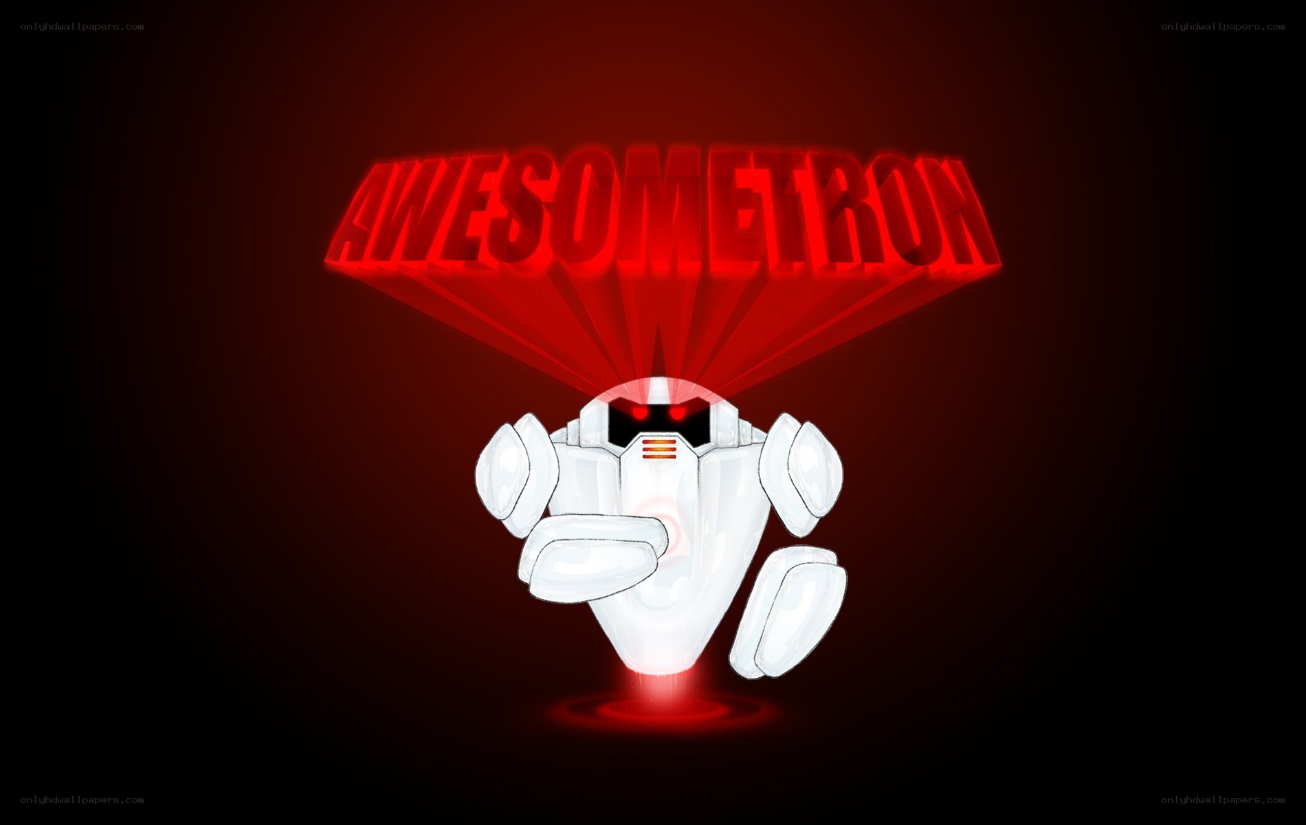 Awesometron robot logo