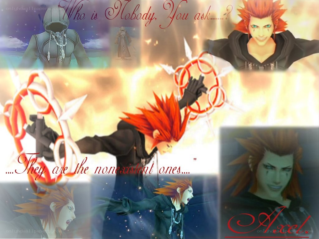 Axel from Kingdom Hearts