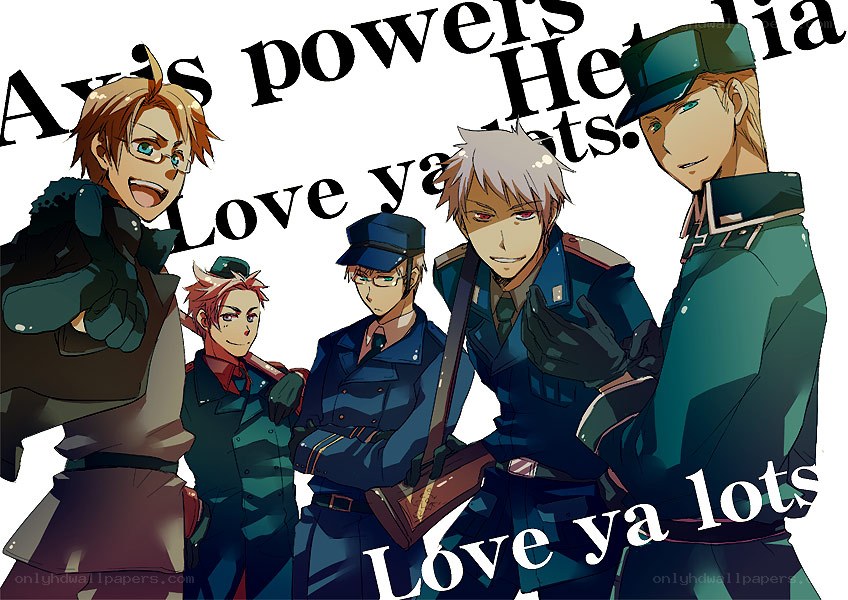 Axis powers hetalia characters
