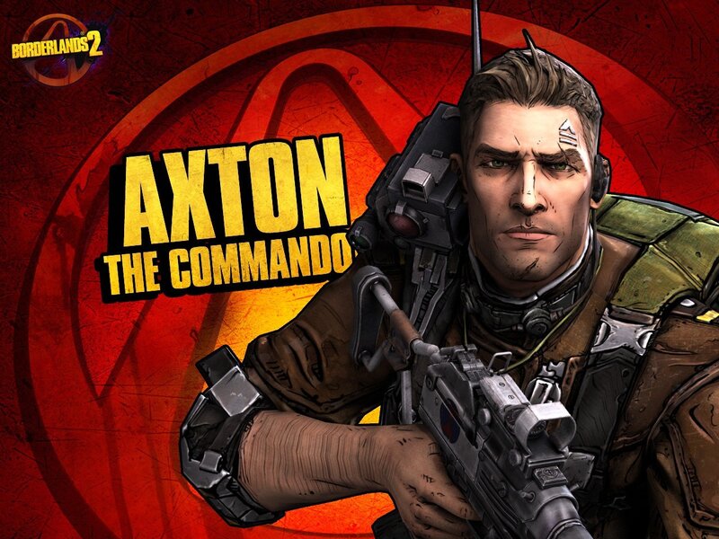 Axton the Commando — Red, Dramatic