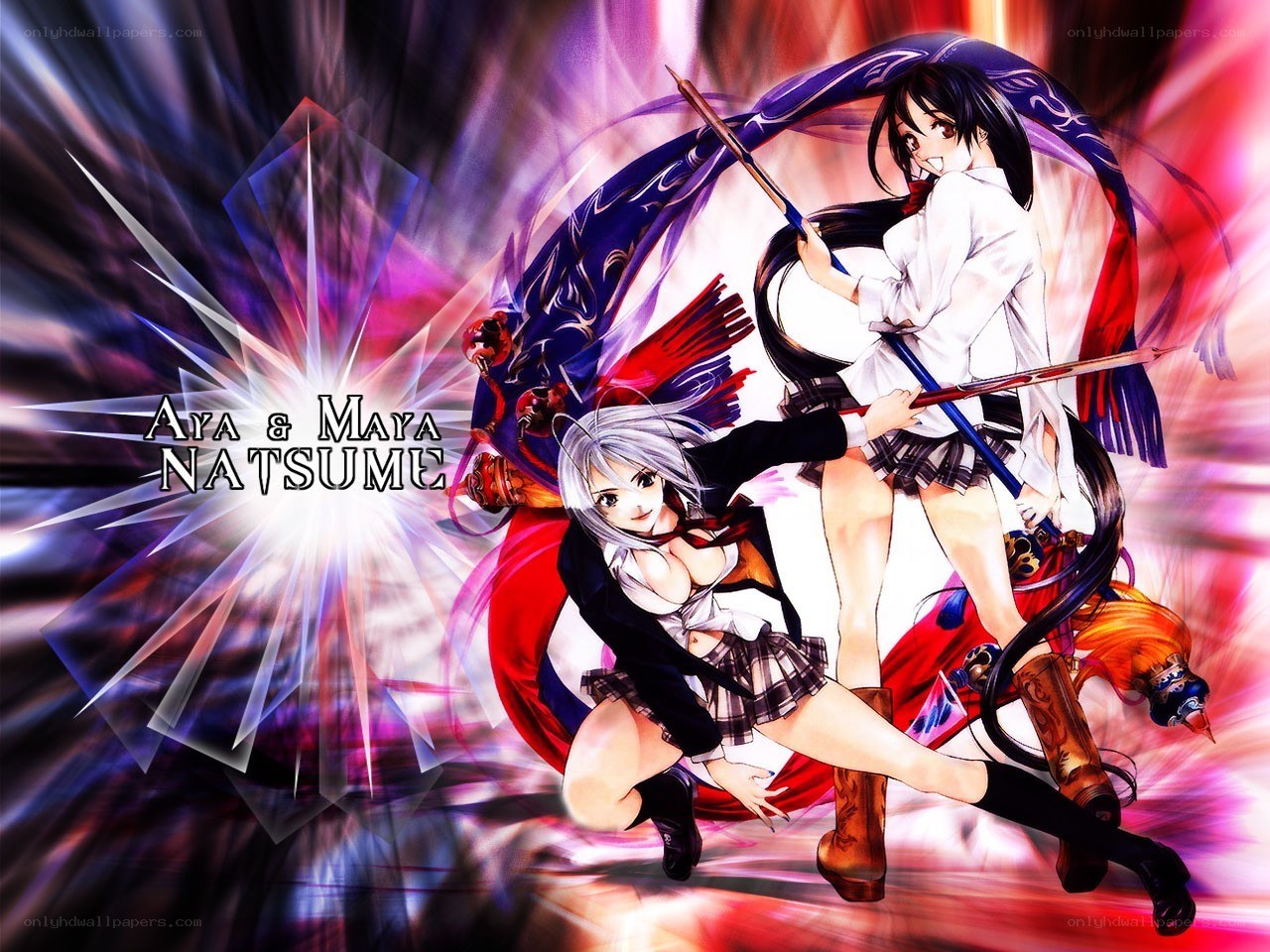Aya and Maya in action