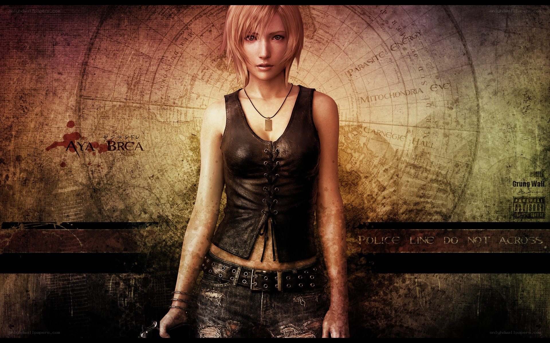 Aya Brea character art