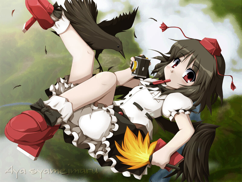 Aya in a chaotic scene