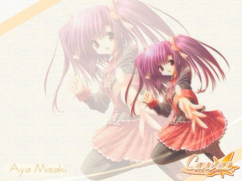 Aya Misaki anime character art
