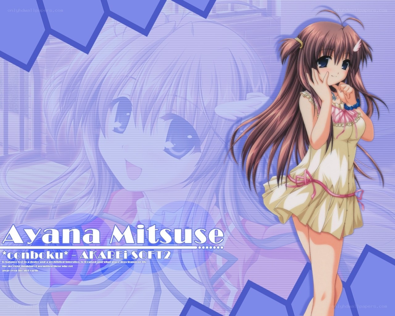 Ayana Mitsuse character art