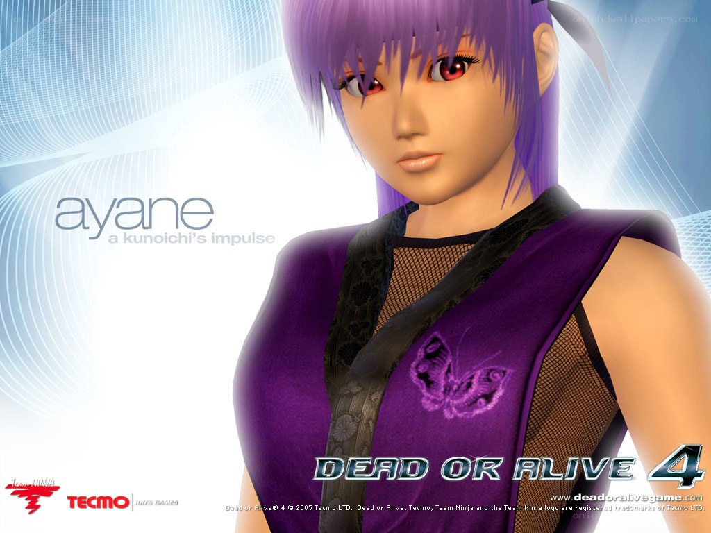 Ayane from Dead or Alive 4