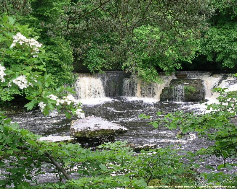 Aysgarth Waterfalls in North Yorkshire