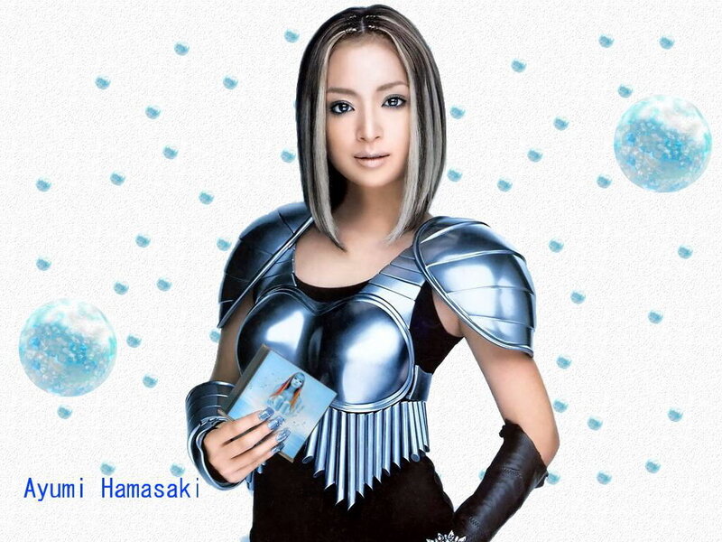 Ayumi Hamasaki in armor