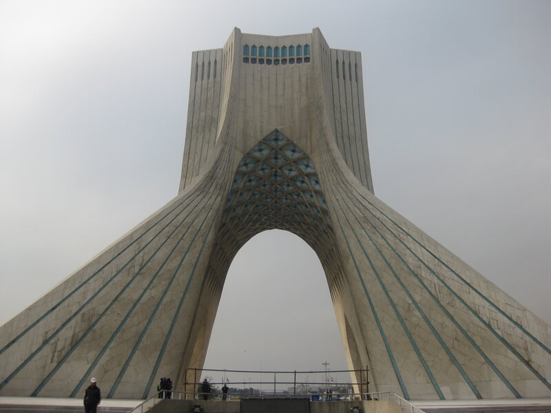 Azadi Tower — Gray