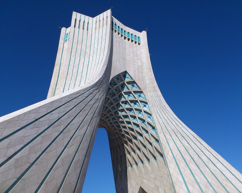Azadi Tower — White