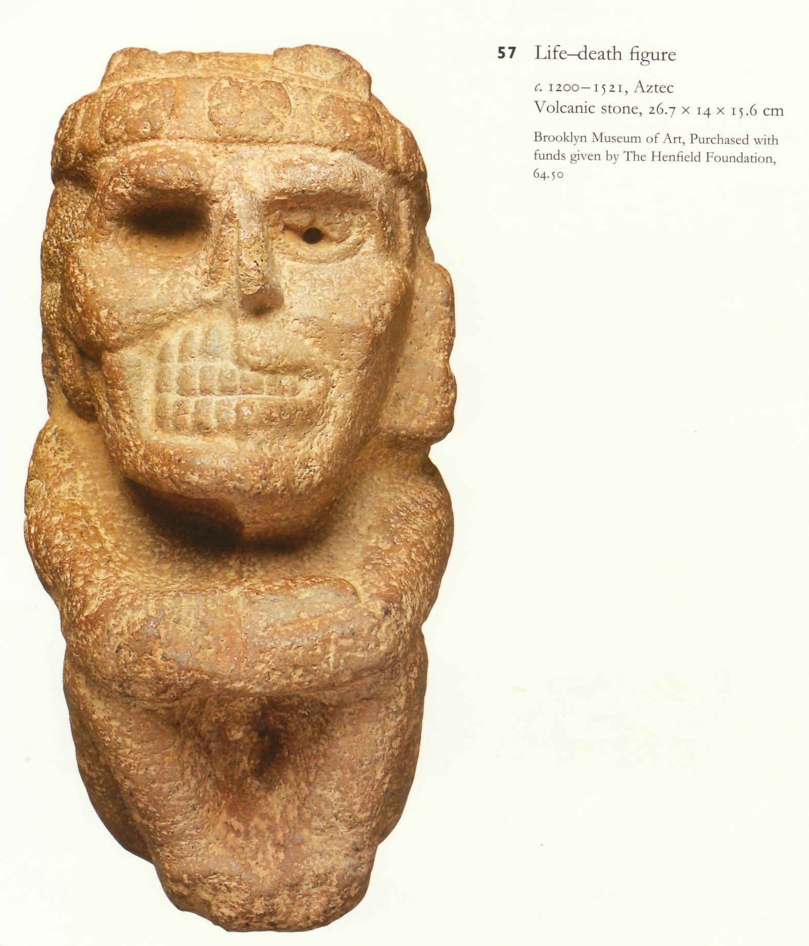 Aztec life-death figure