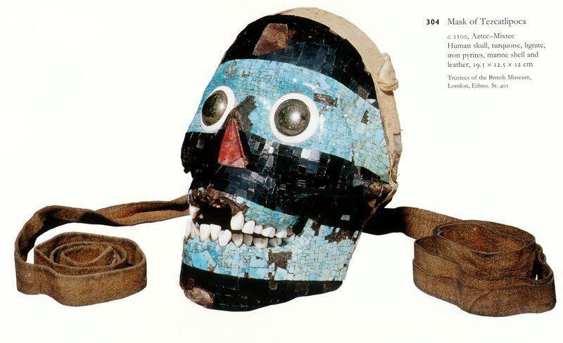 Aztec skull mask