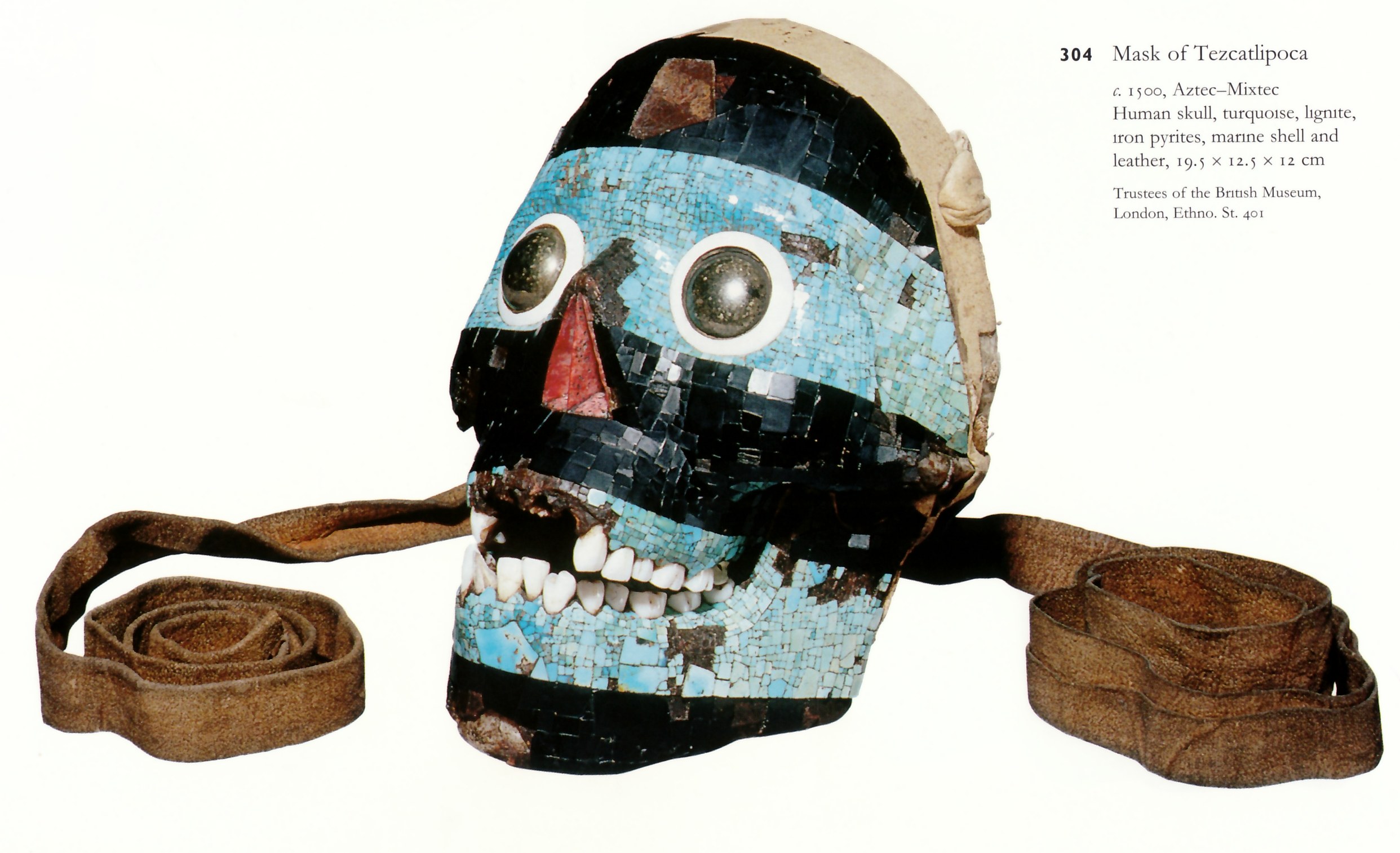 Aztec skull mask