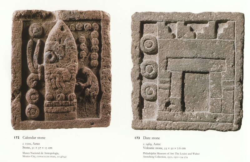 Aztec stone artifacts
