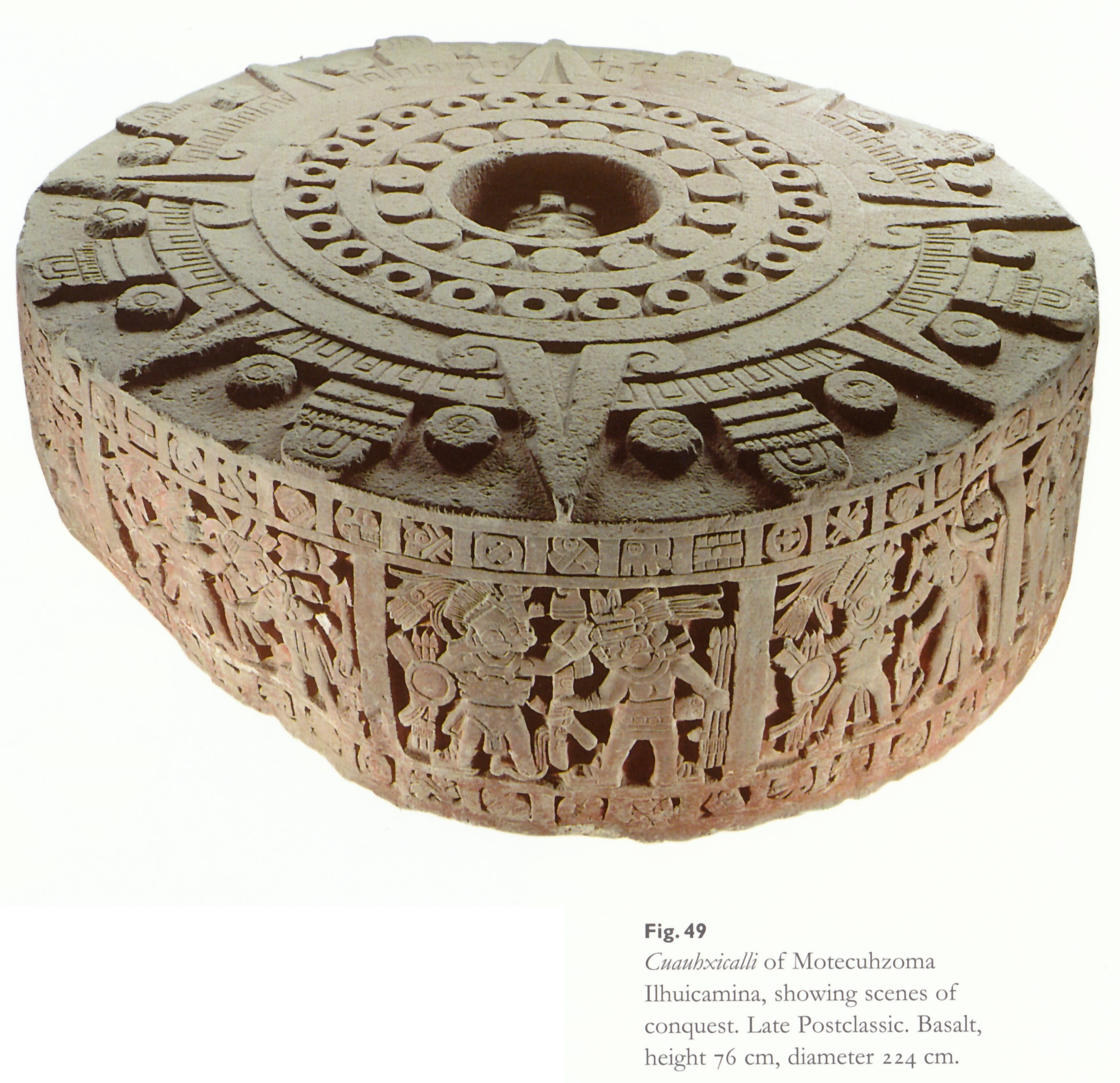 Aztec stone calendar