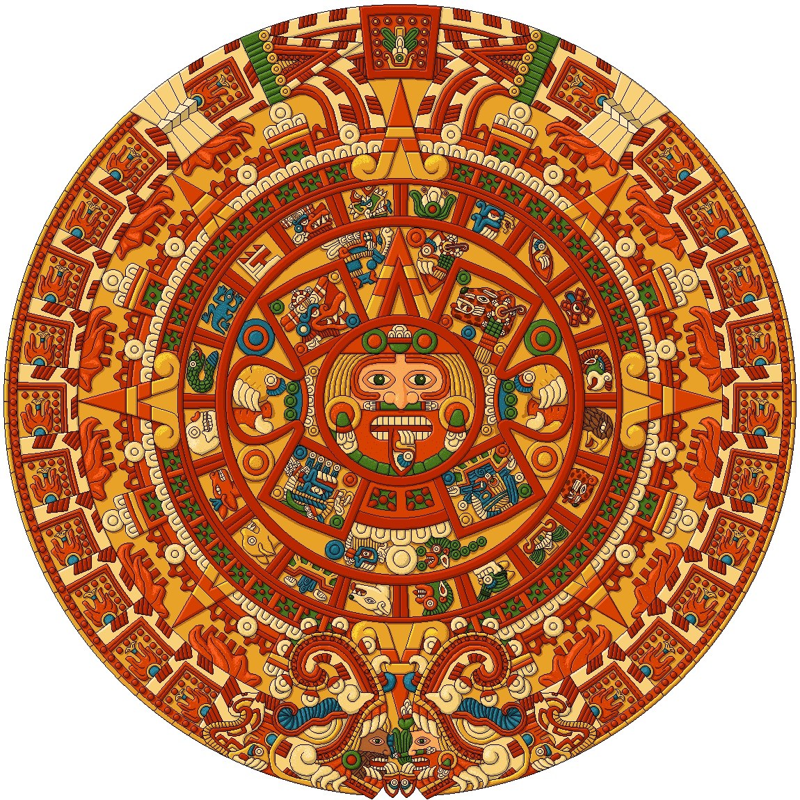 Aztec Sun Stone