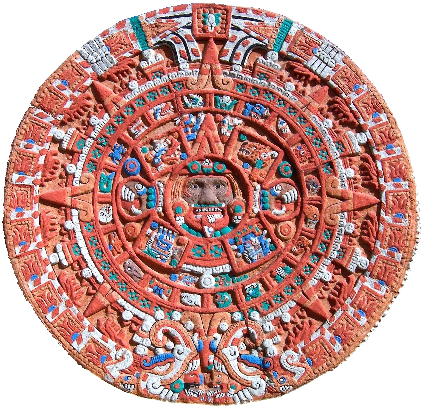 Aztec Sun Stone replica