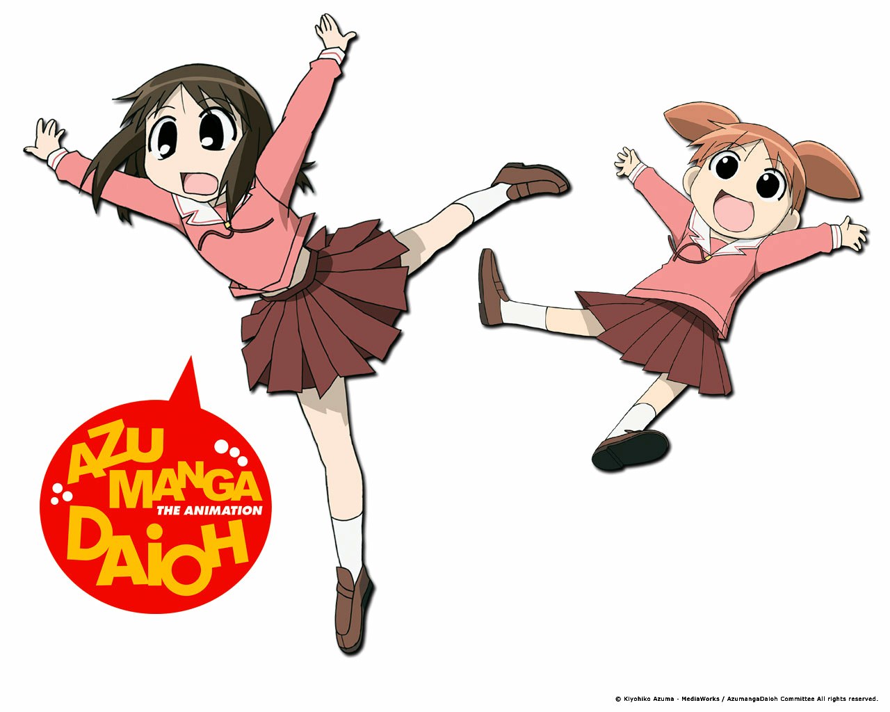 Azumanga Daioh animation characters