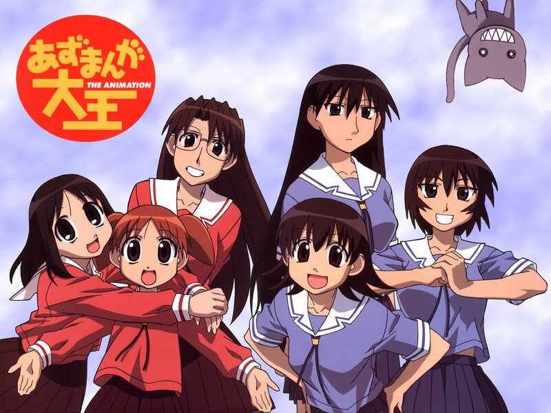 Azumanga Daioh anime characters