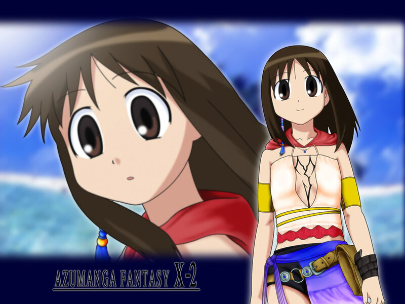 Azumanga Fantasy X-2 artwork