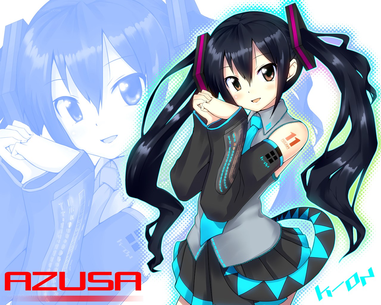 Azusa from K-On!