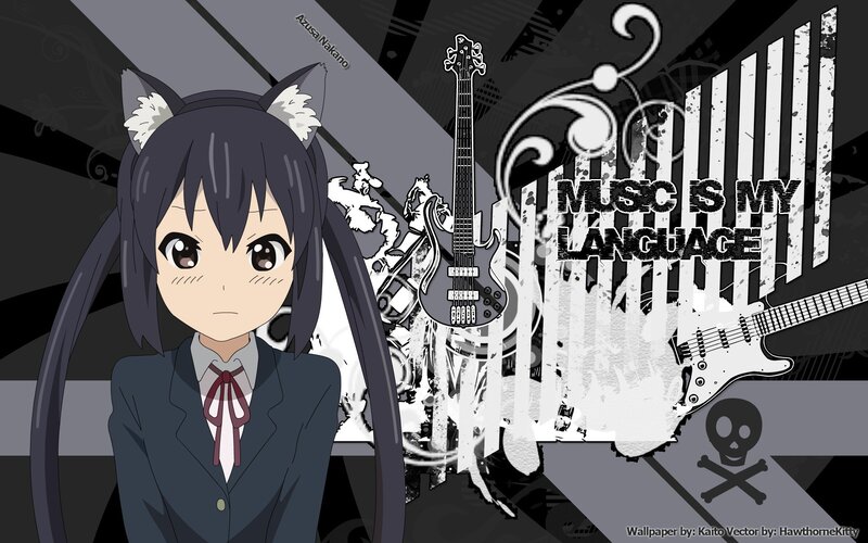 Azusa Nakano music wallpaper