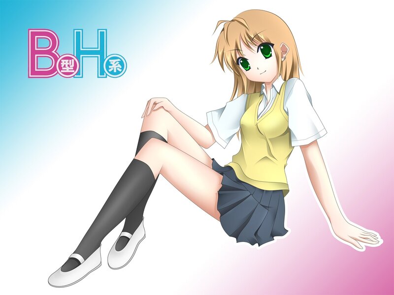 B型系 anime girl