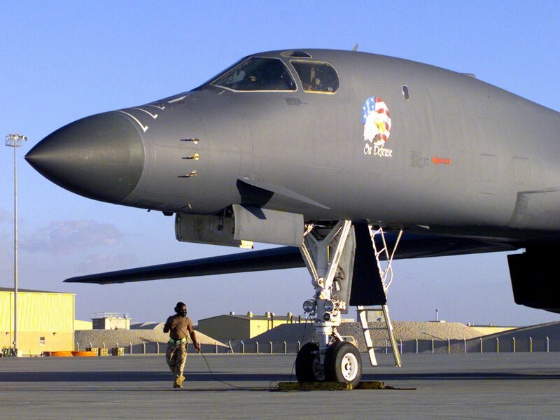 B-1 Bomber Aircraft
