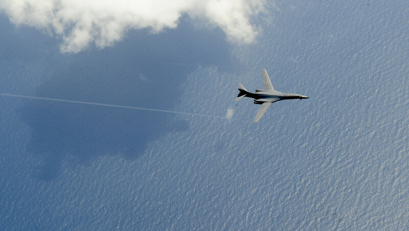 B-1 Lancer Bomber — Blue, Serene