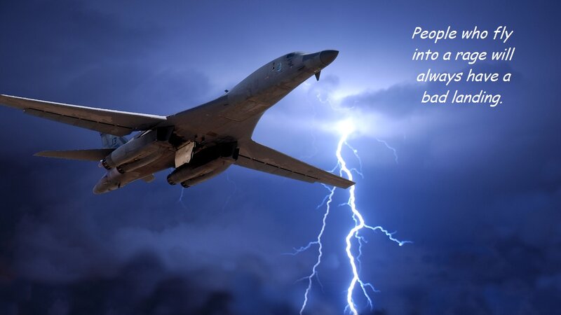 B-1 Lancer Bomber — Blue
