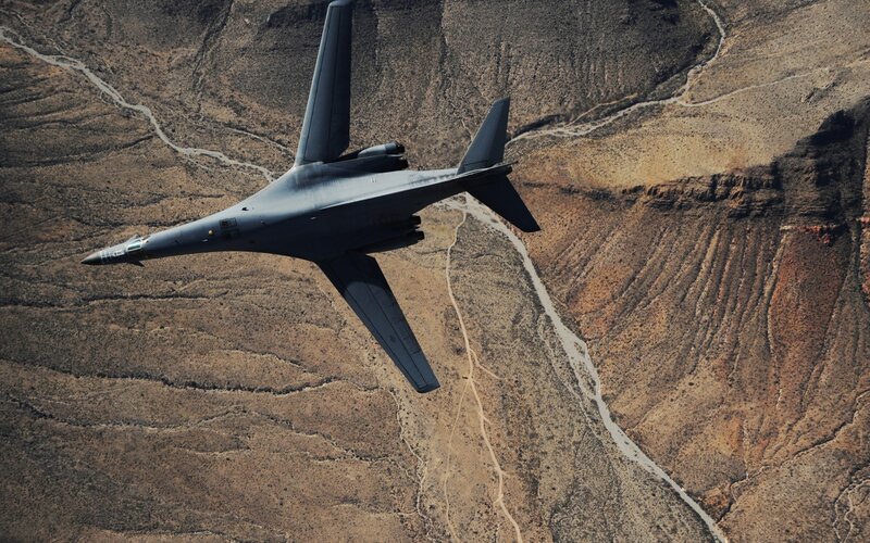 B-1 Lancer Bomber — Dramatic