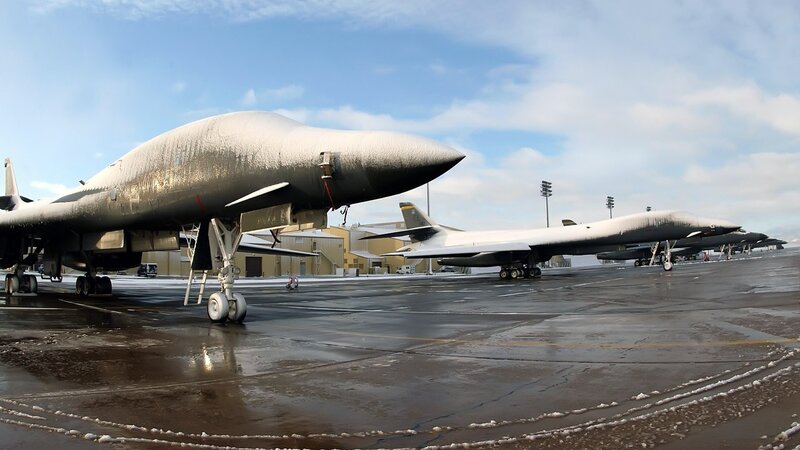 B-1 Lancer Bombers — Gray
